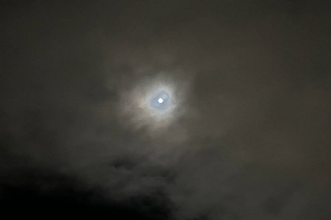 Суперлуние взошло над Новосибирском вечером 5 декабря