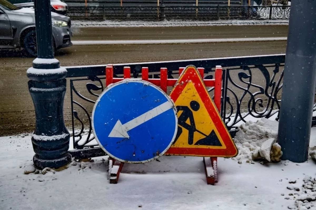 Новосибирские дороги ремонтируют в рамках плановых работ