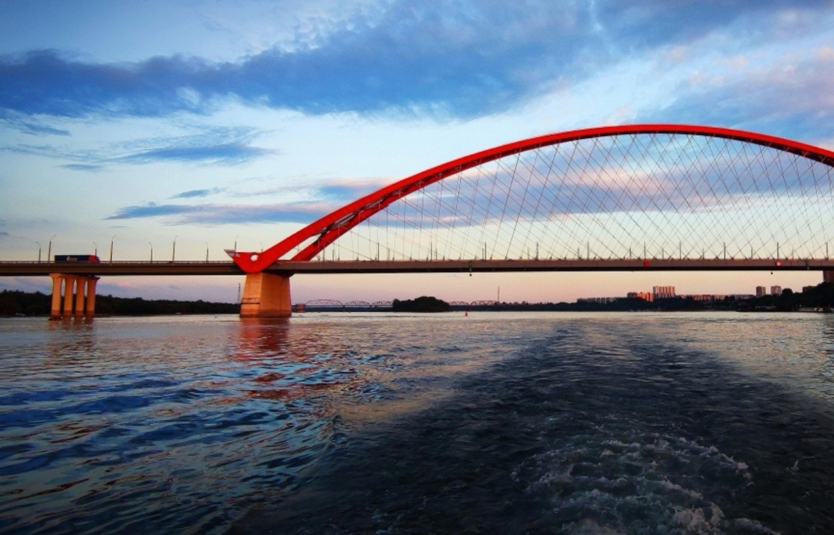 вантовый мост новосибирск
