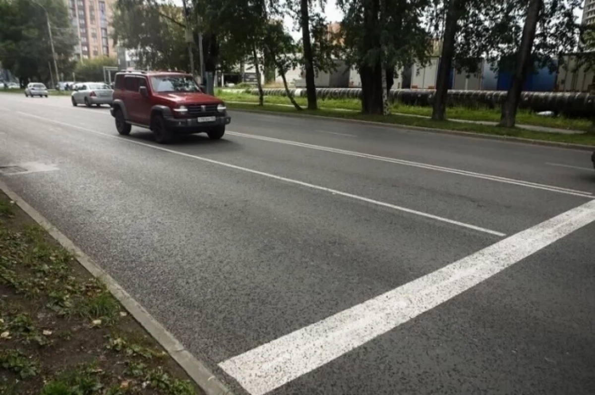В Новосибирске на дорожную разметку у школ потратят 14,7 млн рублей