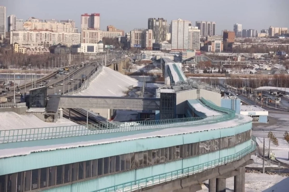 В Кировском районе Новосибирска строят смотровую площадку